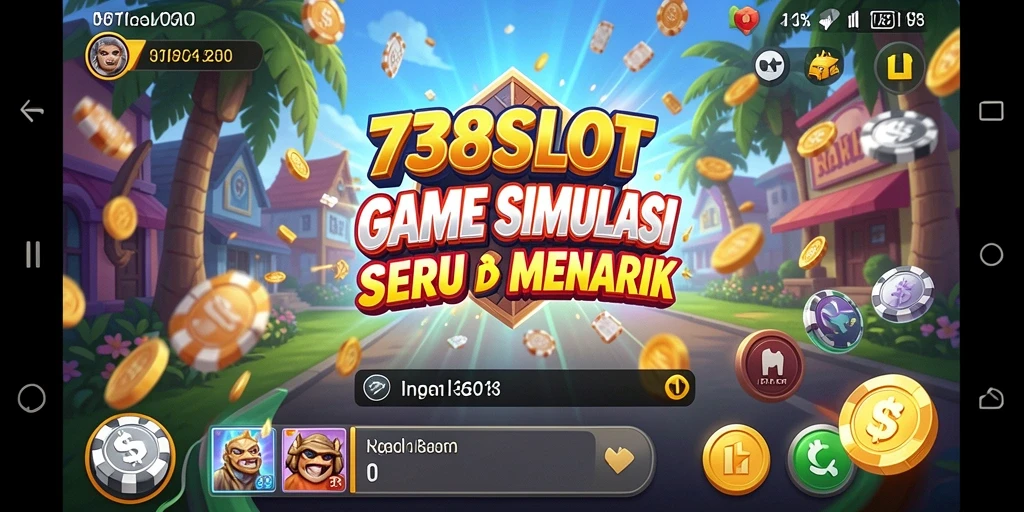 Screenshot gameplay 738SLOT menampilkan tampilan slot yang menarik.