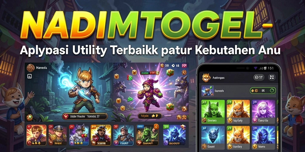 Tampilan antarmuka NADIMTOGEL yang intuitif dan mudah digunakan.