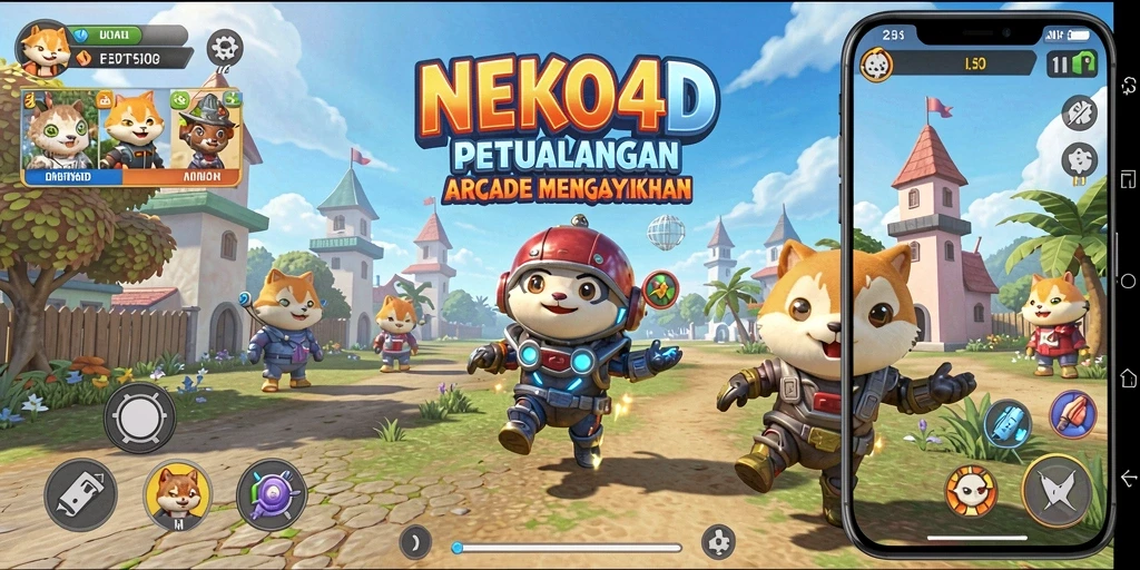 Gameplay seru dan menantang dari NEKO4D.