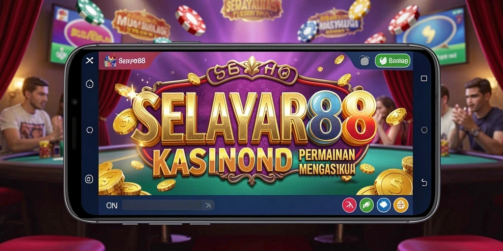 Screenshot gameplay SELAYAR88 menampilkan suasana kasino yang mengasyikkan dan interaktif.