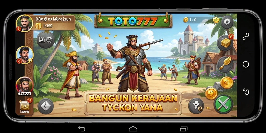Tampilan gameplay TOTO777 yang mendebarkan dan interaktif.