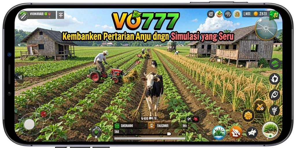 Gameplay seru dan menarik dari VO777 yang berkaitan dengan pertanian.