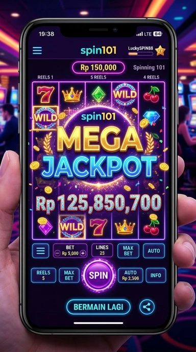 Halaman kategori aplikasi spin101 yang lengkap dan terorganisir dengan baik.